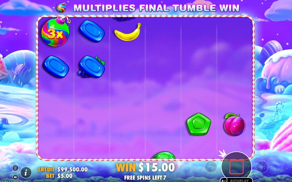 Free Spins round on the special reel strips